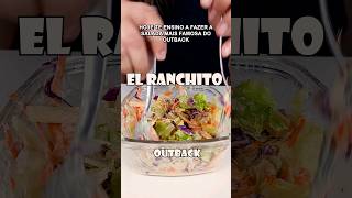 Fiz a salada mais FAMOSA do Outback a El ranchito #receita #receitafacil #outback