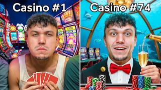 I Bet $100 at EVERY Casino in Vegas!