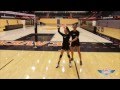 Emily Hiza - Volleyball Setter Footwork Drill - Art of Coaching VB