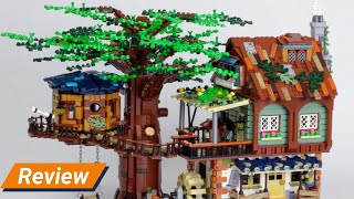 This Tree House \u0026 Cabin Set is AWESOME // Loz 1033 Treehouse Review