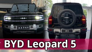 BYD Equation Leopard 5 - Experience Immersive Interior And Exterior Sound 2023