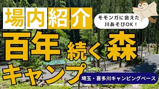 川でビールが飲める！「喜多川キャンピングベース」キャンプ場内紹介（埼玉県飯能市）