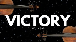 Victory, Two Steps from Hell | Solo Violin 🎻 Tab Tutorial