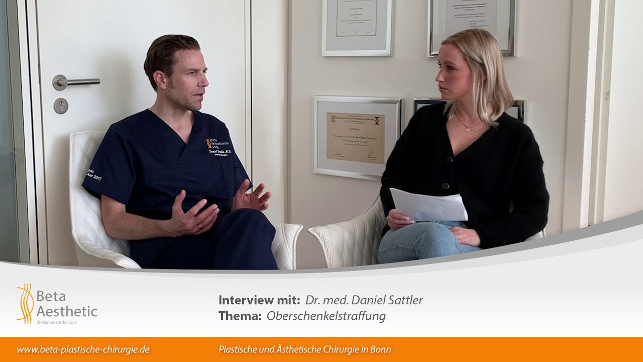 Oberschenkelstraffung: Interview Mit Dr. Med. Daniel Sattler - YouTube