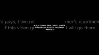 I live near Jeffery Dahmer’s apartment #murder #crime #milwaukee #jefferydahmer #dahmer