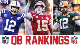 Ranking NFL QB's From WORST To FIRST For 2019 (All 32 NFL Starting QUARTERBACKS Ranked!)