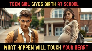 TEEN GIRL Gives Birth At School, what happen will touch your heart...