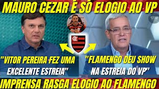 MAURO CEZAR rasga ELOGIO ao VITOR PEREIRA após a GOLEADA do FLAMENGO | FLAMENGO 4 X 1 PORTUGUESA RJ