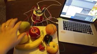Circuit Playground fruit drum