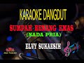 Karaoke Sumpah Benang Emas Nada Pria - Elvy Sukaesih (Karaoke Dangdut Tanpa Vocal)