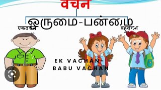 Hindi-Singular \u0026Plural words/ஒருமை-பன்மை இந்தியில்/Speak Hindi Easily