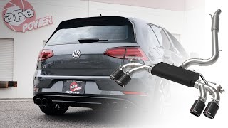 aFe POWER VW Golf R (MKVII) MACH Force-Xp Cat-Back Exhaust System