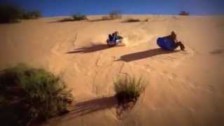 Sand Surfing in Israel's Negev Desert