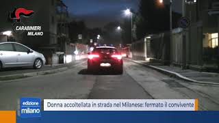 Donna accoltellata in strada nel Milanese: fermato il convivente