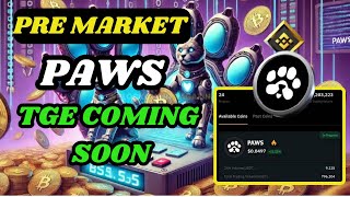 PRE MARKET PAWS DI PERCEPAT‼️MANTAP TIDAK ADA LAGI QUEST