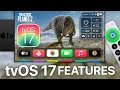 tvOS 17 Best New Features For Apple TV - Control Center, Find My Remote, Sleep Timer & More!