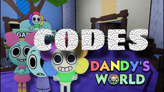 ALL NEW CODES IN DANDY WORLD (ROBLOX FREE STUFF)