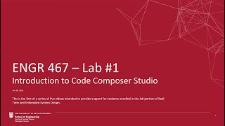 ENGR 467 - Lab #1