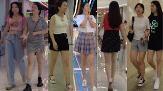 Guiyang Chinese girls on the subway pedestrian street - Part 66