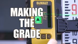 DeWALT Laser Line Detector, Grade Rod and Tripod