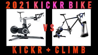 Wahoo Kickr Bike vs Kickr + Climb