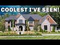 Inside the CRAZIEST Model Home Near Detroit  | Mansion Tour