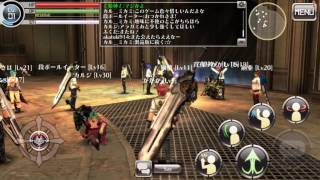 ゴッドイーターオンラインβテスト【終了５分前】GOD EATER ONLINE βtestスマホゲームアプリ