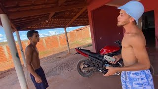 PRIMEIRO ROLE COM BRUTINHO NA BANDIT 650