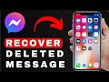 How to Recover Deleted Messages in Facebok Messenger | Android & iOS (2025)