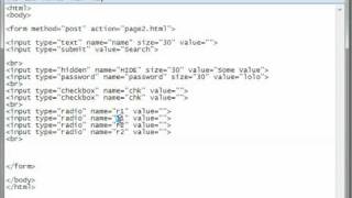 HTML Tutorial 16 - Form Inputs