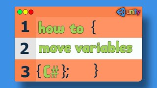 Unity How to C# - Moving Variables Between Scripts ( EP: 7 )