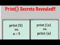 Stop Guessing! How to Print Variables in Python CORRECTLY 🚀