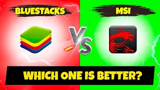 BLUESTACKS VS MSI | Which one is better for free fire?