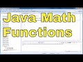 Java Tutorial - 14 - Rounding Numbers, Ceiling, and Floor (Math Functions)