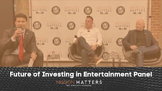 The Future of Investing in Entertainment | Mission Matters Event | Imprint Debt Fund Launch