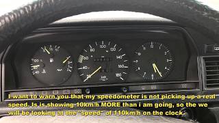 1.4 MILLION KM Mercedes Benz 190 Acceleration