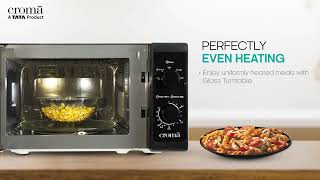 Croma 20L Solo Microwave | Features  \u0026 Demo