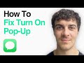 How To Fix “Turn On Imessage And Facetime” Pop-Up (Iphone 16 And 16 Pro Max) (2025 Guide)