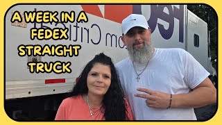 FULL WEEK at FedEx CC in a Straight Truck | 3 Loads, $$$ Breakdown & Reesy Loses It Over Beefsticks