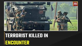 Terrorist Killed In An Encounter With Security Forces In Jammu & Kashmir's Pulwama | Breaking News