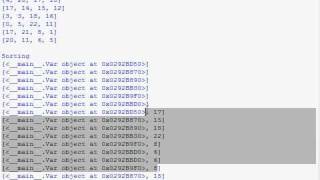 Python Object List