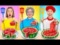 Me vs Grandma Cooking Challenge | Funny Challenges by Multi DO Smile