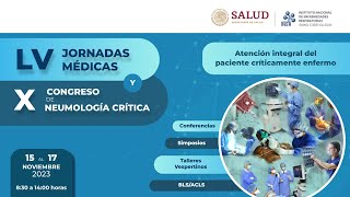 DÍA 2: LV Jornadas Médicas y X Congreso de Neumología Crítica