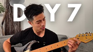 Day 7 - Learning the A7 Chord and Transitions