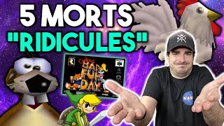 5 MORTS RIDICULES dans les jeux vidéo !