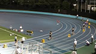 第１２回葛飾区ナイター記録会　中学共通男子４×１００ｍ