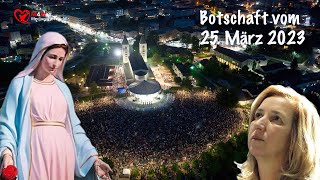 Medjugorje, Botschaft vom 25. März 2023