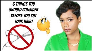 6 Tips Before You Big Chop Your Hair Short | Pixie Cut | Relaxed Short Hair | Leann DuBois