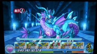 {パズドラｚ}　も～りんの暇潰し５　裏蒼天龍の絵馬　超地獄級　攻略