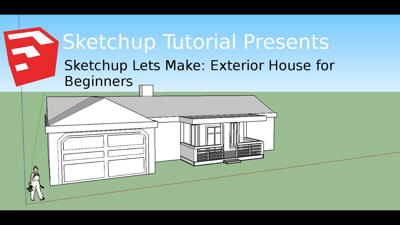 Sketchup Tutorial For Beginnerspart 1 Youtube